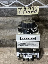 Agastat 7022 AE Time Delay Relay 20-200 Seconds 120V Industrial Timer