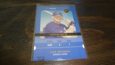 JUST 2K JUST DEBUTS OPENING DAY '99 LYLE OVERBAY  BASEBALL CARD