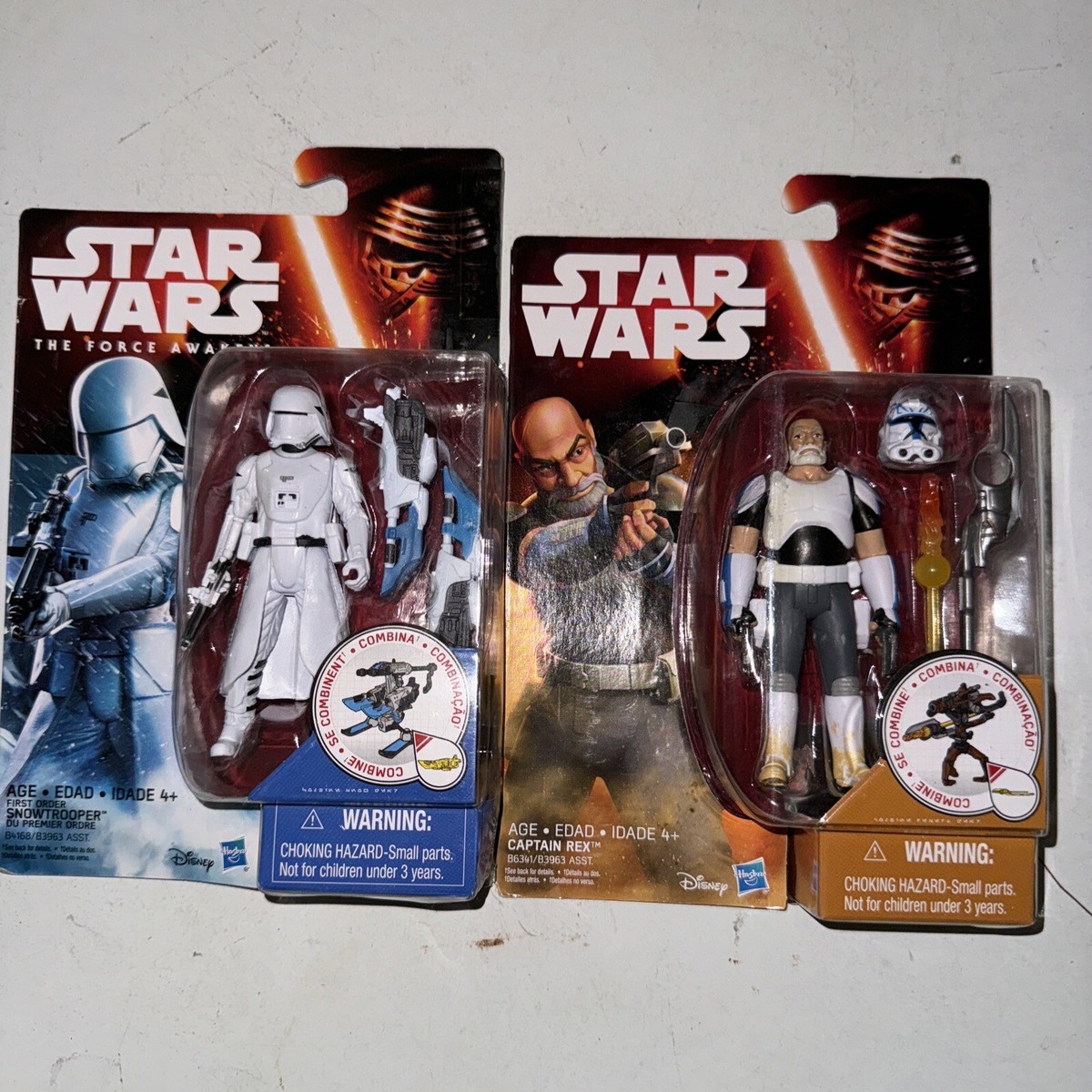 【激レア・リバーシブル】 × STAR WARS STAR WARS THE FORCE AWAKENS CAPTAIN REX Rare REBELS HASBRO 3.75