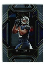 TRE' McKITTY #293 RC 2021 PANINI SELECT Chargers Club