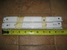 10" long White Bottom Mount Drawer Slides Set Rails NEW