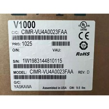 1PCS New Yaskawa Inverter CIMR-VU4A0023FAA Free delivery