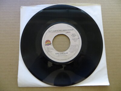 Patti Austin & James Ingram   Baby, Come To Me - 1982 Qwest GQWE 0459 7'' Single