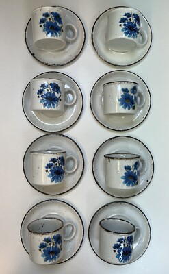 Midwinter Stonehenge SPRING  8x Kaffeetasse mit Untertasse ca. 6,5cm, ca. 7,5cm