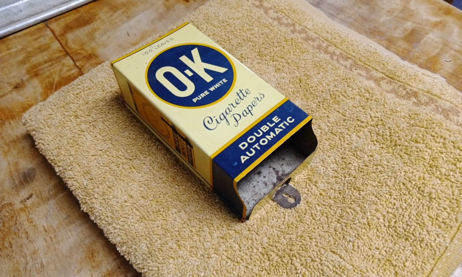 Vintage OK Cigarette Rolling Papers Dispenser Very RARE eBay