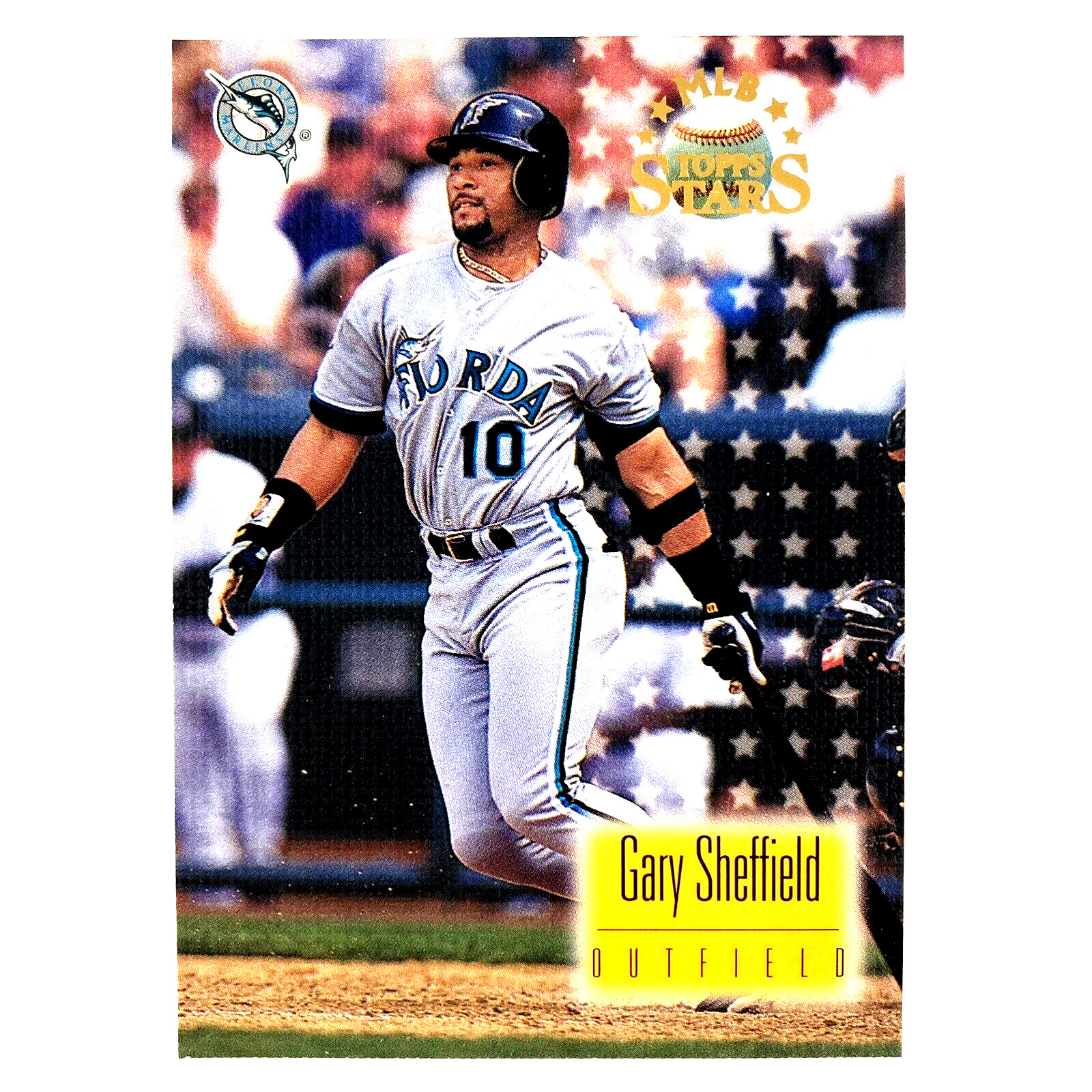 Gary Sheffield 1997 Topps Stars Card #53 MLB Florida Marlins