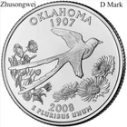 2008-P 50 State Quarters Oklahoma — photo from another recent sale