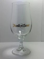 Jester King Brewery  2015 Funk N Sour Fest Stemmed Beer Glass Austin Texas