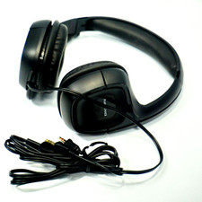 Plantronics Headphones Speaker Black Ear Covers Headset Volume Button Microphone