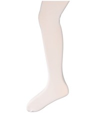 Bloch 265770 Girls Contoursoft Adaptoe Tights White Size XS