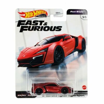 Hot Wheels 1:64 Fast & Furious W Motors Lykan Hyper Sport Model Car - GRL70 -...