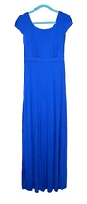 Southeastern Performance Apparel Maxi Long Dress 12 TALL Blue Stretch Sonant USA