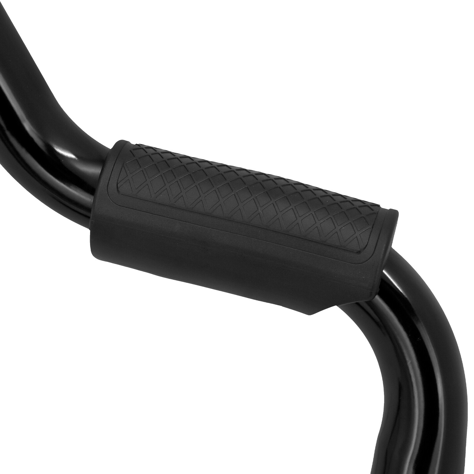 Black Mustache Engine Highway Guard Bar Fit For Harley Softail Fat Boy 2018-2024