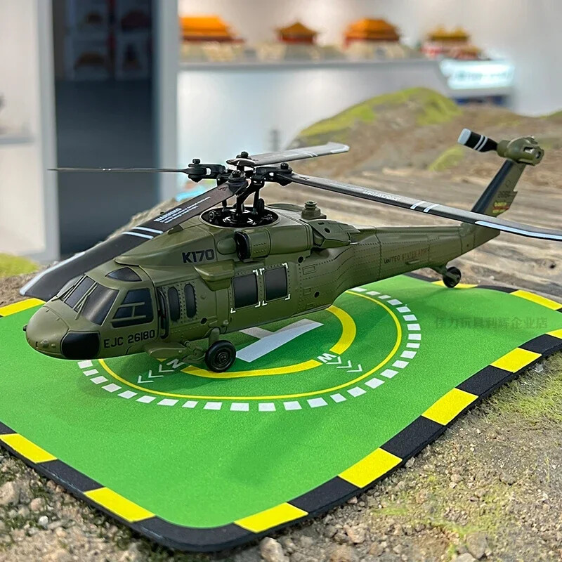 Wltoys K170 RC Helicopter UH-60L 4 Channel brushless LED