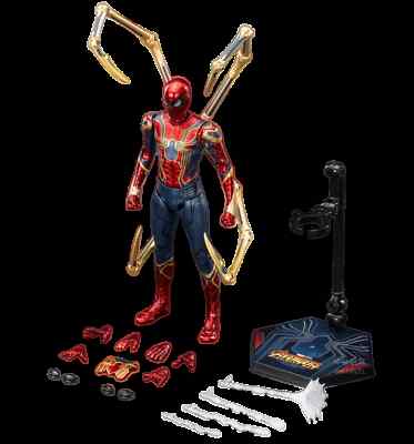 ZD Toy Spider Man No Way Home Legends 1/10 Peter Parker Gold Black