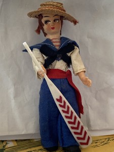 spun cotton peg dolls