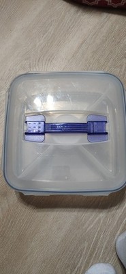 Lock & Lock Square Container, Divided Insert 6.5 L 220 Oz 6.9 QT 