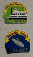 Disneyana Vintage pins feat Submarine Voyage and the Riverboat AP and LE