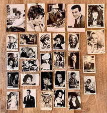 Konvolut Vintage Autogrammkarten / Starpostka...