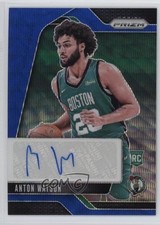 2024-25 Panini Prizm Rookie Signatures Blue Wave Anton Watson #RSI-AWC Auto 1no5