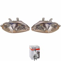 Scheinwerfer Set H4 FüR Honda Civic VI Stufenheck Hatchback Inklusive Lampen