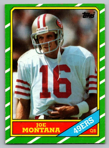 1986 TOPPS #156 JOE MONTANA 49ers