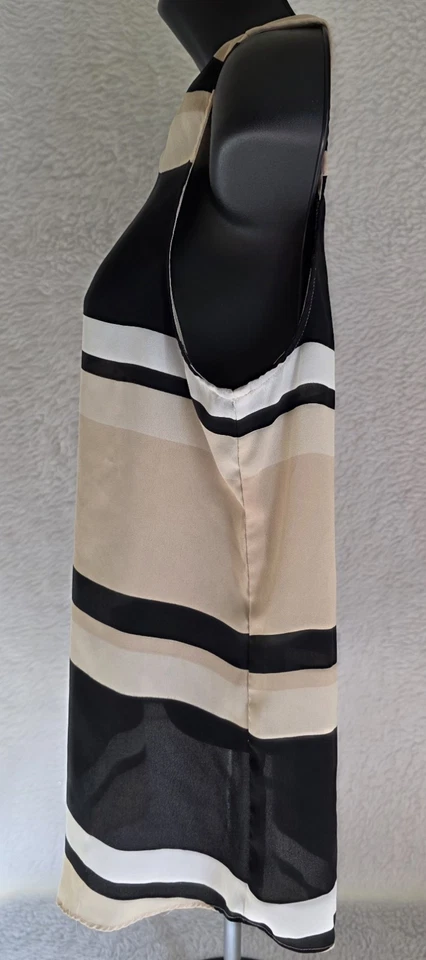 INC International Concept Womens Shirt Top Blouse Size 10 Sleeveless V Neck NEW - Image 4 of 4