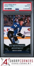 2010 UPPER DECK #245 DANA TYRELL RC YOUNG GUNS PSA 10