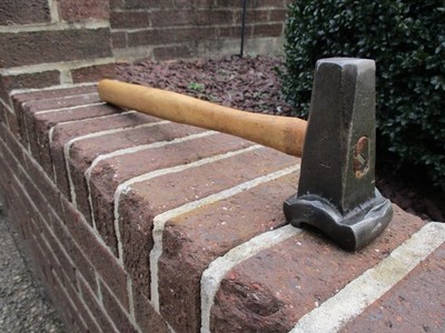 MINT LARGE 1 inch ''IRON CITY'' Top Swage Hammer Blacksmith Anvil Forge Tool