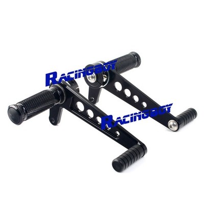 UNIVERSAL REARSETS FOOT PEGS BOBBER CAFE RACER FOR HONDA CB350 CB450 CB550 CB750