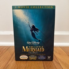 Little Mermaid Trilogy Gift Set (DVD, 2008) for sale online | eBay