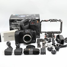 BlackmagicDesign Pocket Cinema Camera 6k Pro EF Mount TILTA Gauge with Grip