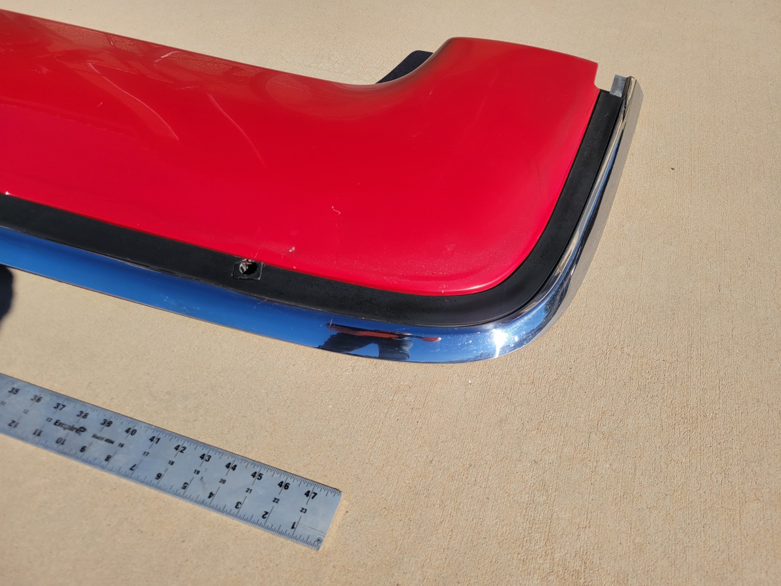 Genuine Chrysler TC Maserati Convertible Top Tonneau Cover 3rd Brake Light Red