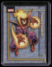 2026 TOPPS CHROME MARVEL LOGOFRACTOR /61 32 DORMAMMU