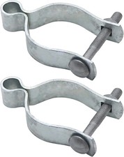 Aiwaiufu 2 Pcs Chain Link Fence Gate Post Hinge for Outside Diameter 2-3/8