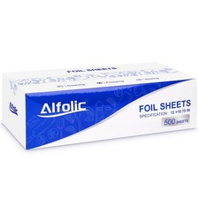 Aluminum Foil Sheets - 12 x 10.75 Pre Cut Tin Foil, Premium Aluminum Foil Wra...