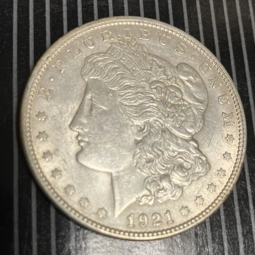 1921 Morgan Silver Dollar $1 Business Strike 0.9 Fineness US Coin