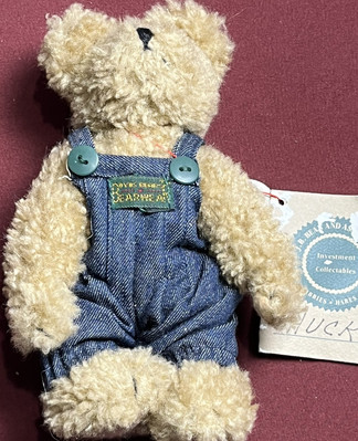 Denim Huck Boyd's Bears 6'' Jointed JB Bean & Associates Collection Vintage