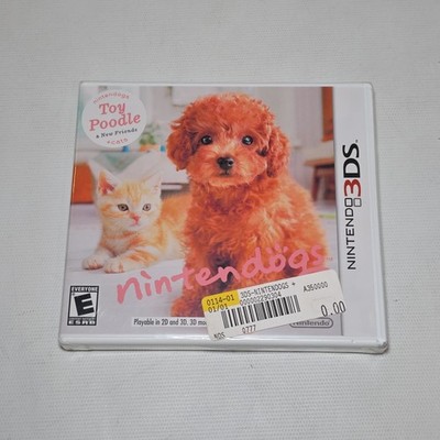 Nintendogs + Cats: Toy Poodle & New Friends 3DS Brand New Game (Dog Simulation)