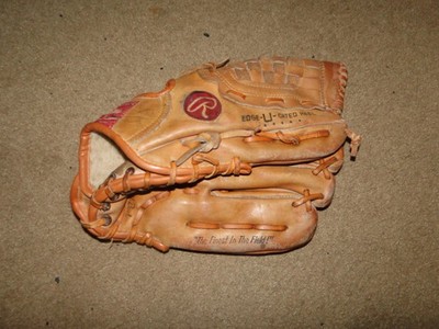 RAWLINGS DAVE PARKER MODEL BASEBALL GLOVE MODEL#RBG 60 12'' SIZE RHT