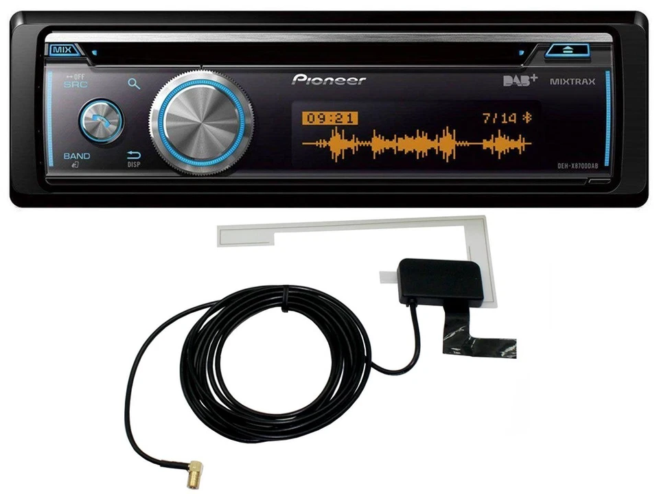 Pioneer Bluetooth DAB Lenkrad USB CD Autoradio für Jaguar X-Type S-Type 2003-200 - Bild 2 von 4