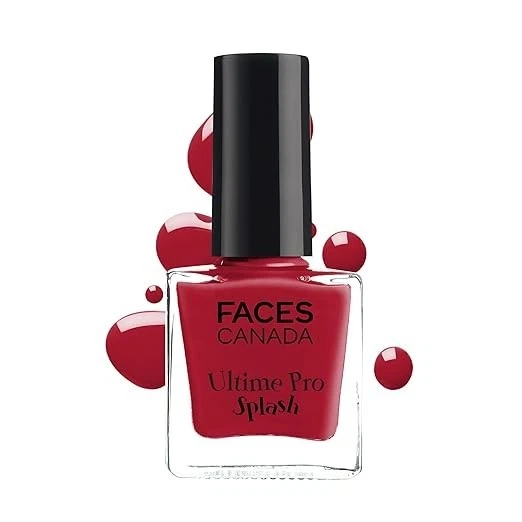 FACESCANADA Splash Glossy Finish Nail Enamel Royal Ruby 24 8 Ml