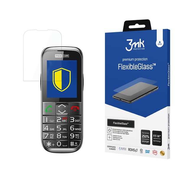 3Mk GehäRtetes Glas, Flexibles Glas FüR Maxcom MM720, Anti-Fingerabdruck-Schutz-image