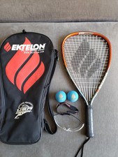 Ektelon Energy 900 Power Racquetball Racquet, Mirage II Glasses, 2 Balls - EUC 