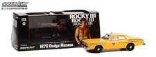 Greenlight Dodge Monaco Taxi City Cab Co 1978 Rocky Iii Movie 1:43 86612
