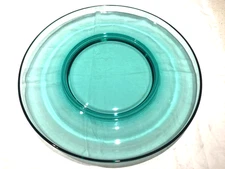 Heisey Saturn Zircon Limelight Color 15 1/2” RARE