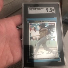 2002 BOWMAN CHROME DRAFT PICKS  #BDP156 MIGUEL CABRERA SGC 9.5
