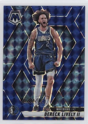 2024-25 Panini Mosaic Blue Mosaic Prizm 121/199 Dereck Lively II #115 0xh3