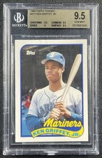 KEN GRIFFEY, JR. BGS 9.5 1989 TOPPS TRADED #41T ROOKIE RC MARINERS 1640