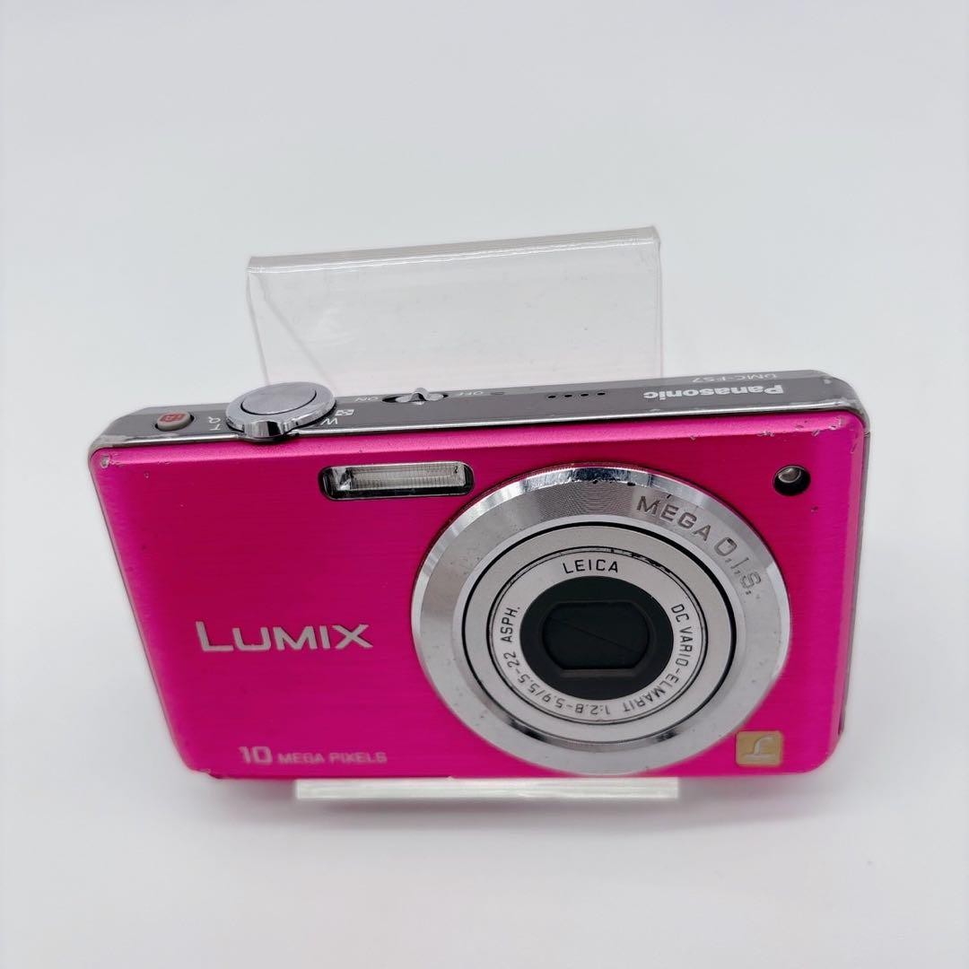 Panasonic LUMIX DMC-FS7　ピンク Panasonic digital camera LUMIX (LUMIX) FS7 pink DMC-FS7-P
